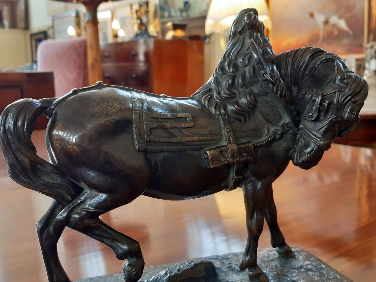 Theodore Gechter, Bronze sculpture of a horse
